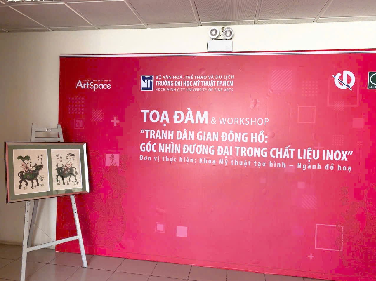 TOẠ ĐÀM “TRANH DÂN GIAN ĐÔNG HỒ - GÓC NHÌN ĐƯƠNG ĐẠI TRONG CHẤT LIỆU INOX”