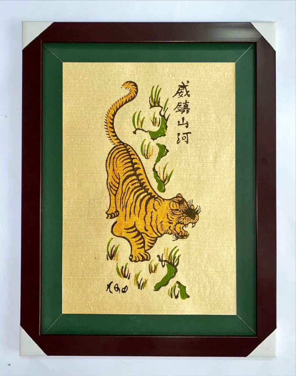 Tranh Hổ ''Uy Trấn Sơn Hà''